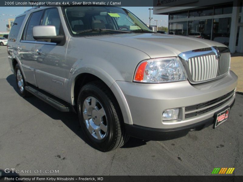 Silver Birch Metallic / Camel 2006 Lincoln Navigator Ultimate 4x4