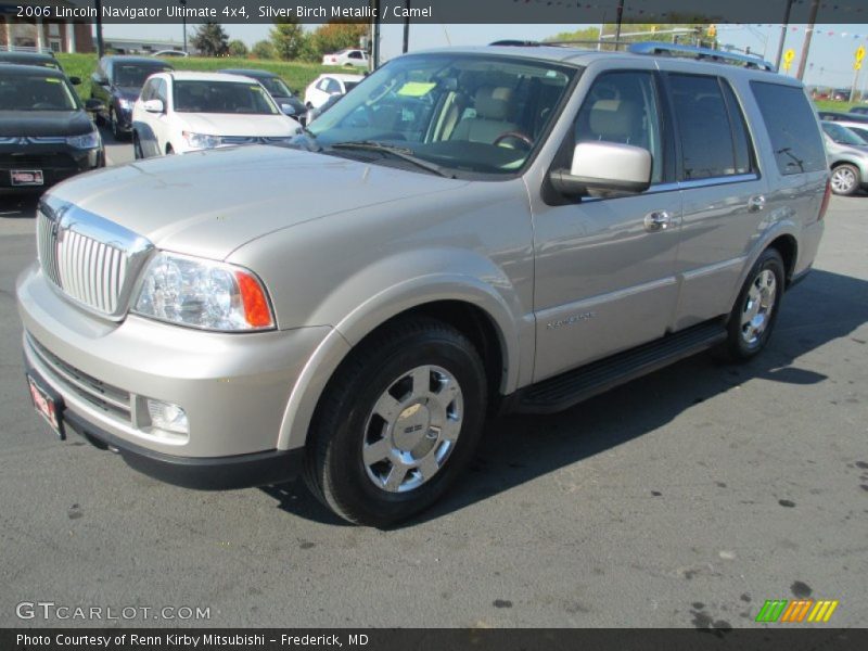 Silver Birch Metallic / Camel 2006 Lincoln Navigator Ultimate 4x4