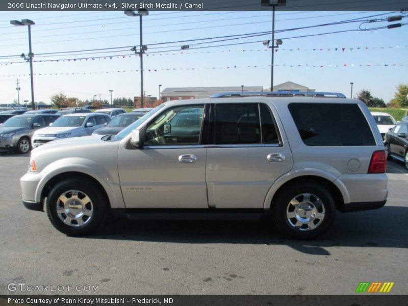 Silver Birch Metallic / Camel 2006 Lincoln Navigator Ultimate 4x4