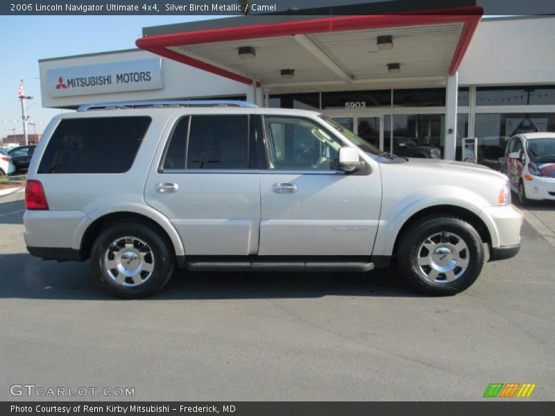 Silver Birch Metallic / Camel 2006 Lincoln Navigator Ultimate 4x4