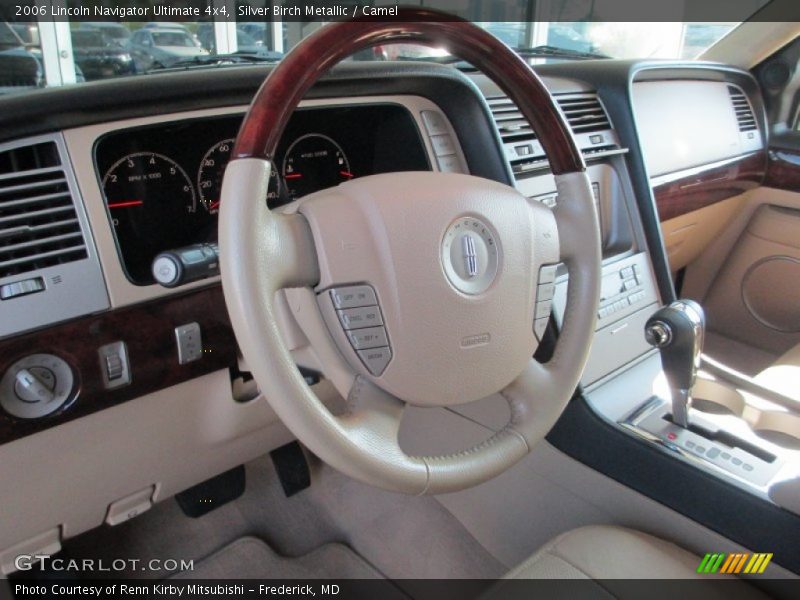 Silver Birch Metallic / Camel 2006 Lincoln Navigator Ultimate 4x4