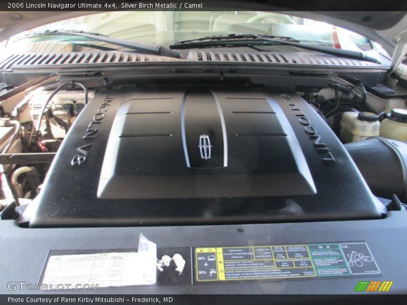Silver Birch Metallic / Camel 2006 Lincoln Navigator Ultimate 4x4