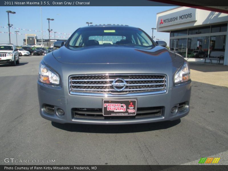 Ocean Gray / Charcoal 2011 Nissan Maxima 3.5 S