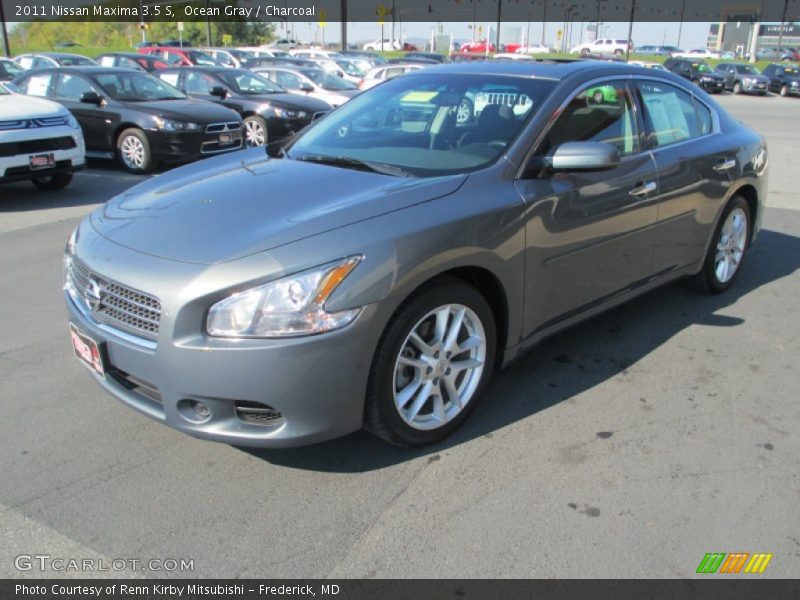 Ocean Gray / Charcoal 2011 Nissan Maxima 3.5 S