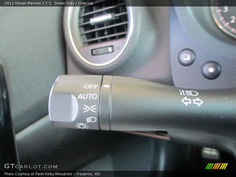 Ocean Gray / Charcoal 2011 Nissan Maxima 3.5 S