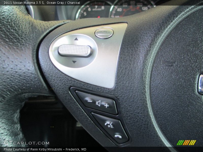 Ocean Gray / Charcoal 2011 Nissan Maxima 3.5 S