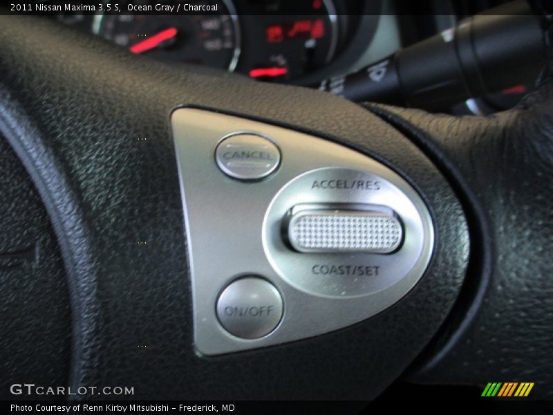 Ocean Gray / Charcoal 2011 Nissan Maxima 3.5 S
