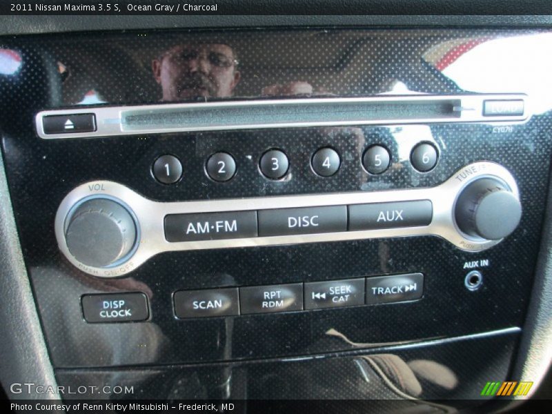 Ocean Gray / Charcoal 2011 Nissan Maxima 3.5 S