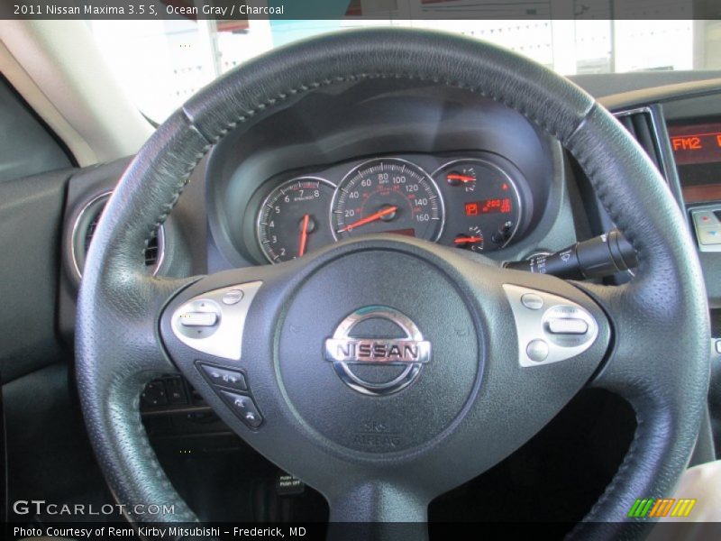 Ocean Gray / Charcoal 2011 Nissan Maxima 3.5 S