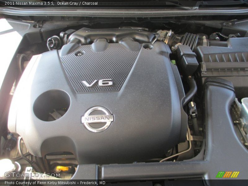 Ocean Gray / Charcoal 2011 Nissan Maxima 3.5 S