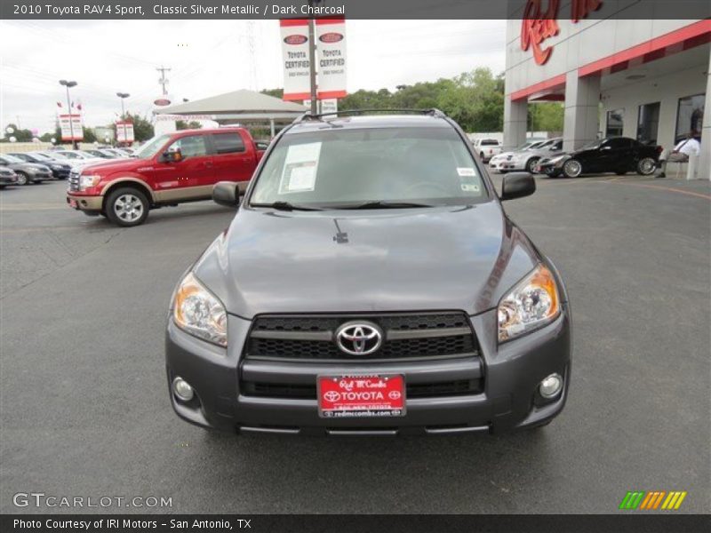 Classic Silver Metallic / Dark Charcoal 2010 Toyota RAV4 Sport