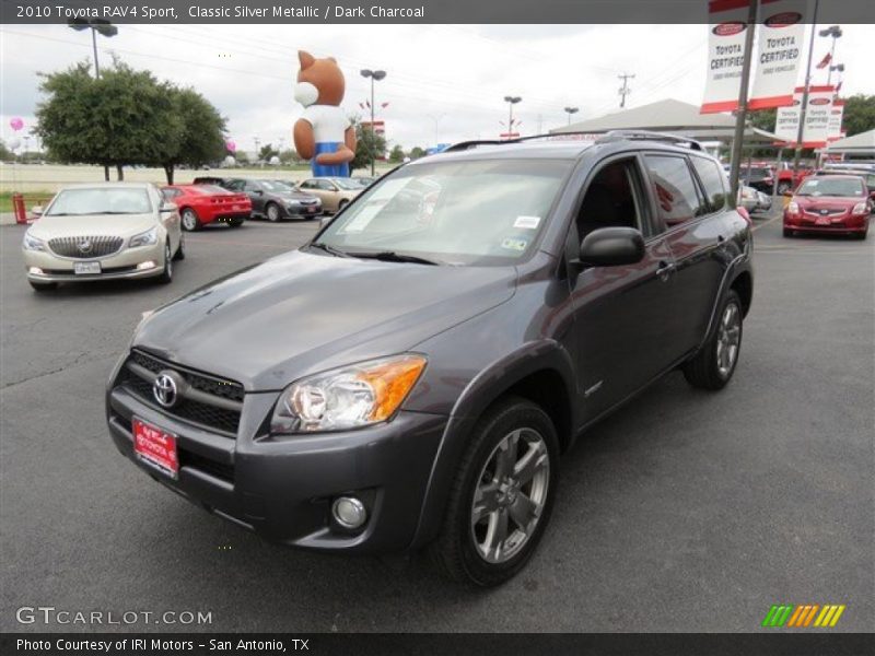 Classic Silver Metallic / Dark Charcoal 2010 Toyota RAV4 Sport