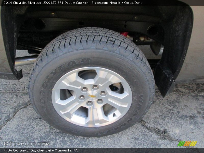 Brownstone Metallic / Cocoa/Dune 2014 Chevrolet Silverado 1500 LTZ Z71 Double Cab 4x4