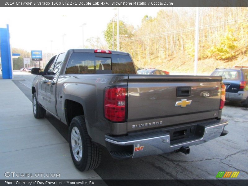 Brownstone Metallic / Cocoa/Dune 2014 Chevrolet Silverado 1500 LTZ Z71 Double Cab 4x4