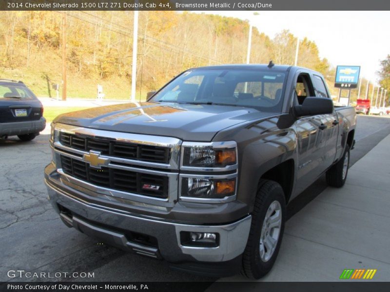 Brownstone Metallic / Cocoa/Dune 2014 Chevrolet Silverado 1500 LTZ Z71 Double Cab 4x4