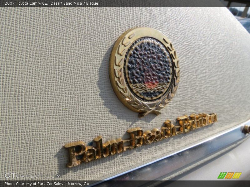 Desert Sand Mica / Bisque 2007 Toyota Camry CE