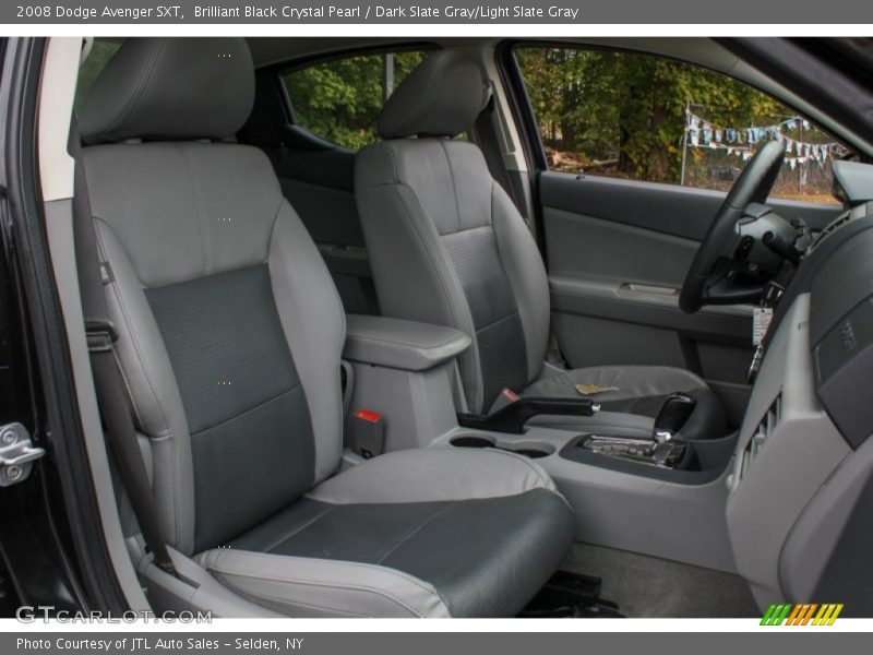 Brilliant Black Crystal Pearl / Dark Slate Gray/Light Slate Gray 2008 Dodge Avenger SXT