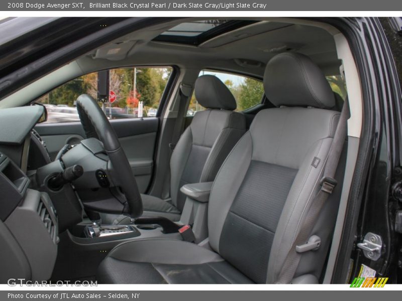 Brilliant Black Crystal Pearl / Dark Slate Gray/Light Slate Gray 2008 Dodge Avenger SXT