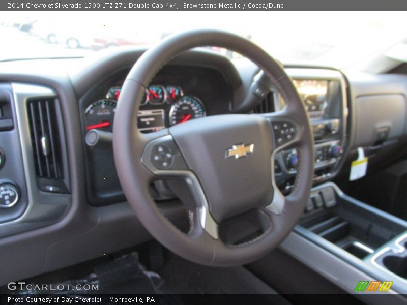 Brownstone Metallic / Cocoa/Dune 2014 Chevrolet Silverado 1500 LTZ Z71 Double Cab 4x4