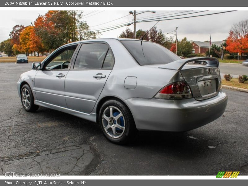 Cool Silver Metallic / Black 2004 Mitsubishi Lancer OZ Rally