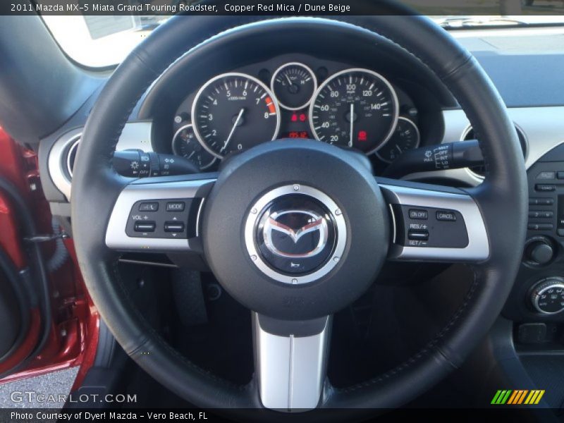  2011 MX-5 Miata Grand Touring Roadster Steering Wheel
