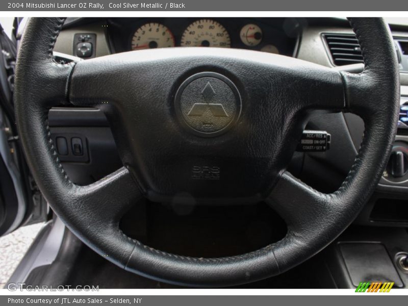 Cool Silver Metallic / Black 2004 Mitsubishi Lancer OZ Rally