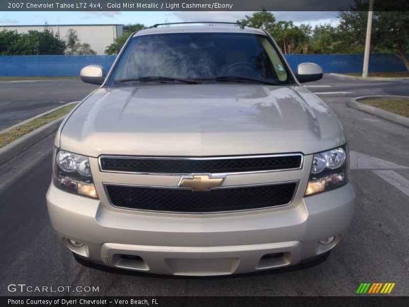 Gold Mist Metallic / Light Cashmere/Ebony 2007 Chevrolet Tahoe LTZ 4x4