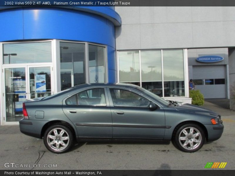 Platinum Green Metallic / Taupe/Light Taupe 2002 Volvo S60 2.4T AWD