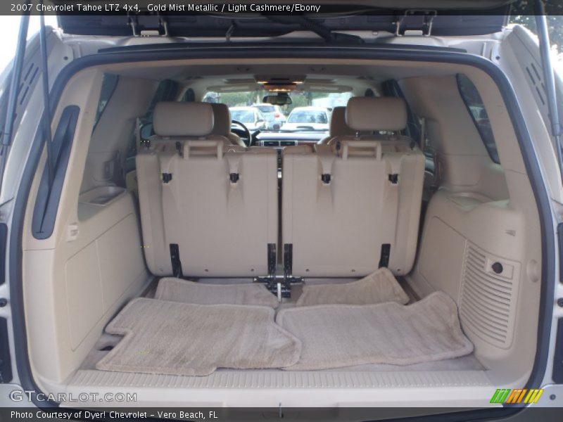 Gold Mist Metallic / Light Cashmere/Ebony 2007 Chevrolet Tahoe LTZ 4x4