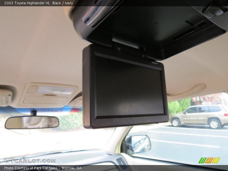 Black / Ivory 2003 Toyota Highlander I4