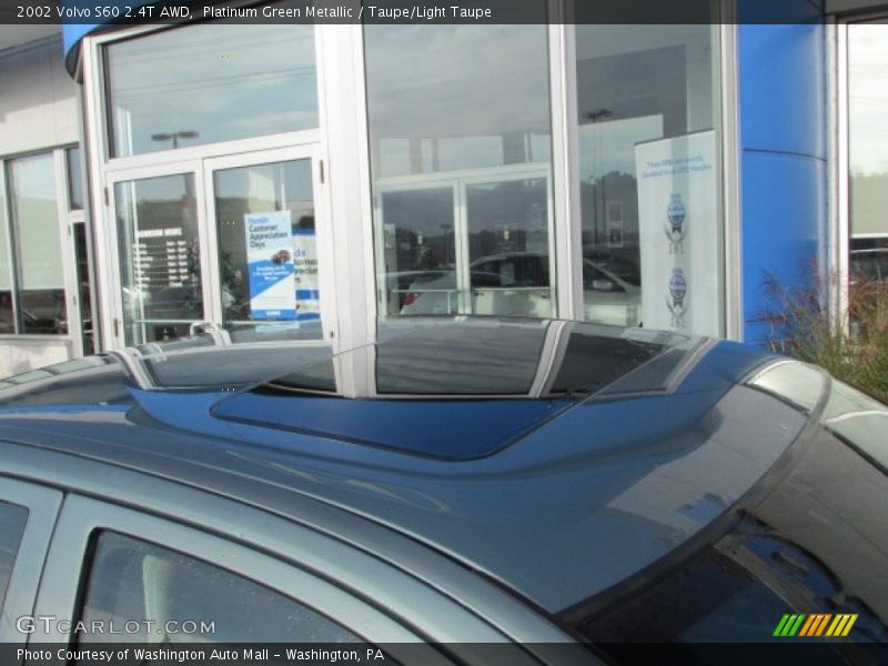 Platinum Green Metallic / Taupe/Light Taupe 2002 Volvo S60 2.4T AWD