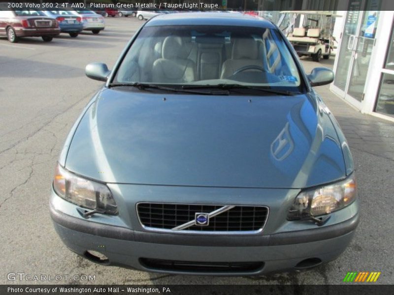 Platinum Green Metallic / Taupe/Light Taupe 2002 Volvo S60 2.4T AWD