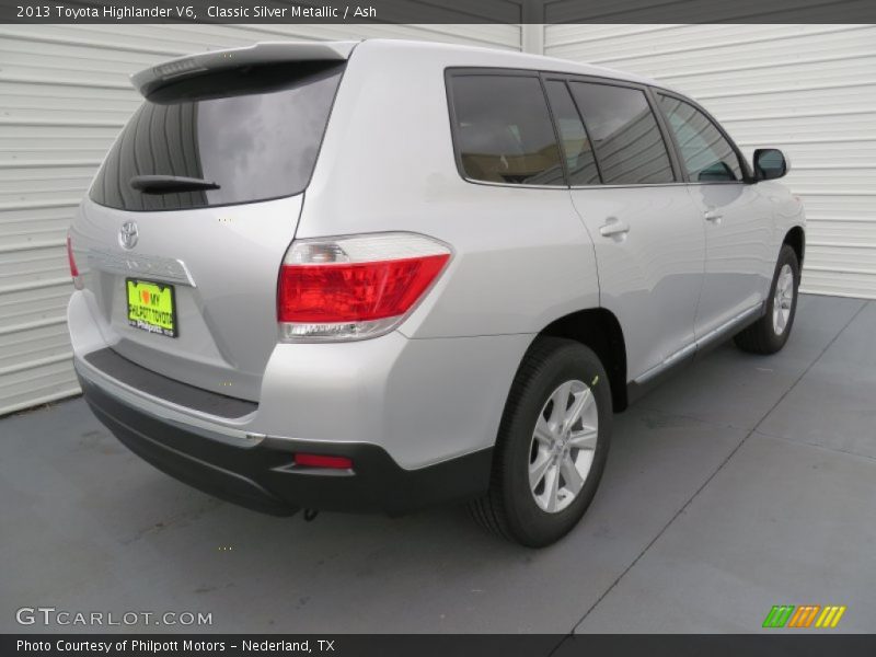 Classic Silver Metallic / Ash 2013 Toyota Highlander V6