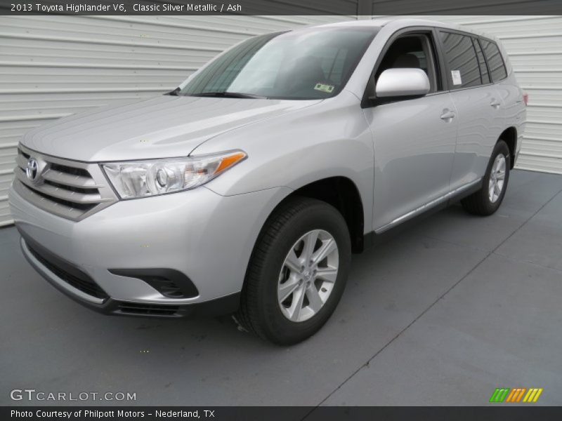Classic Silver Metallic / Ash 2013 Toyota Highlander V6