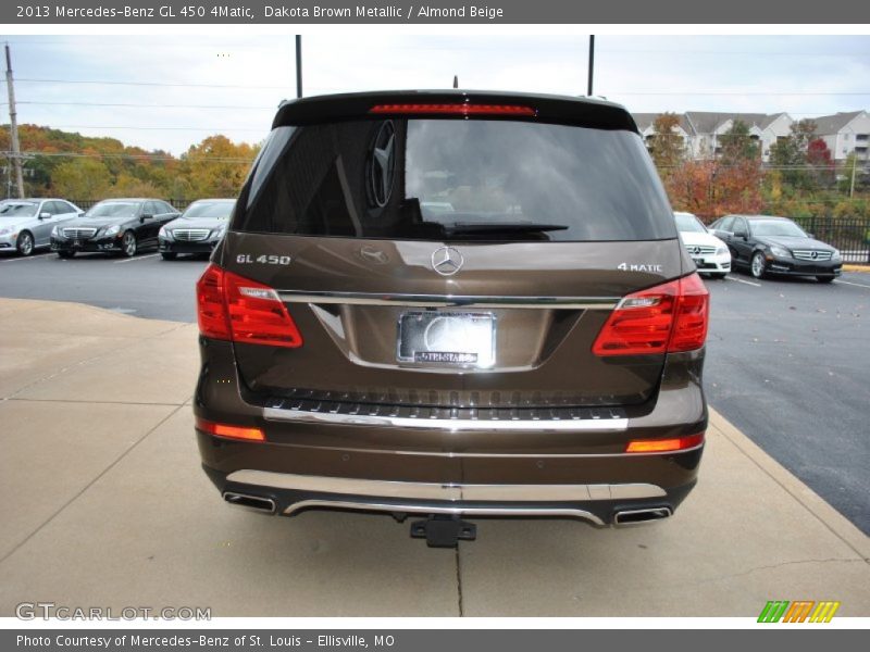 Dakota Brown Metallic / Almond Beige 2013 Mercedes-Benz GL 450 4Matic