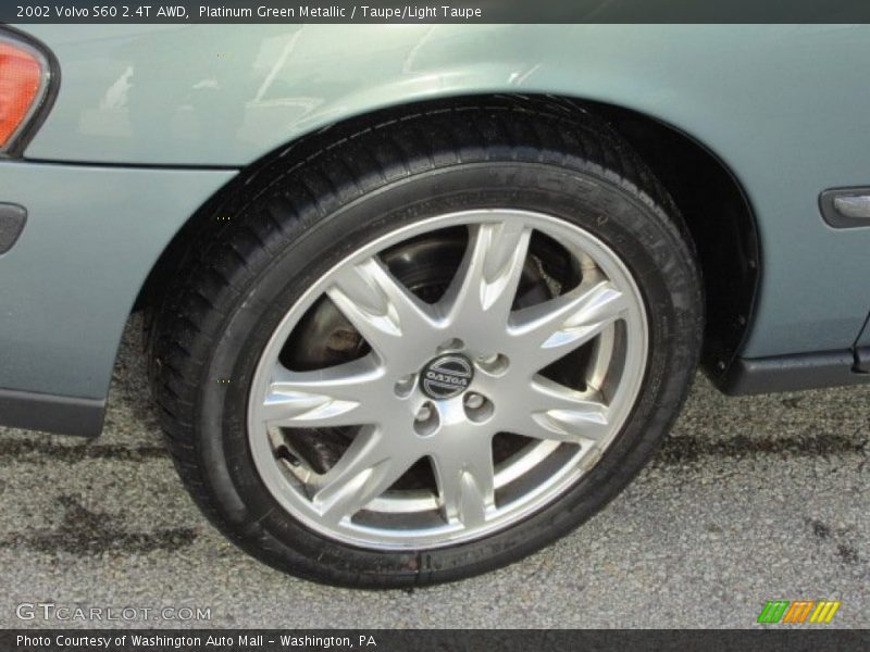 Platinum Green Metallic / Taupe/Light Taupe 2002 Volvo S60 2.4T AWD