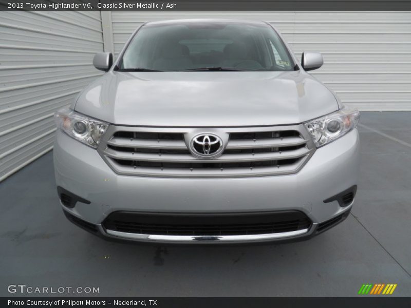 Classic Silver Metallic / Ash 2013 Toyota Highlander V6