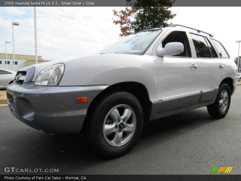 Smart Silver / Gray 2005 Hyundai Santa Fe LX 3.5