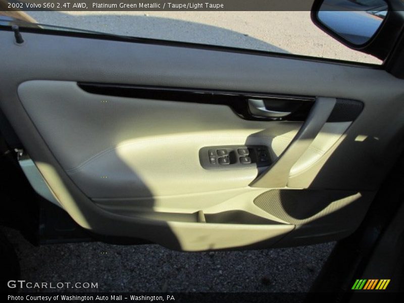 Platinum Green Metallic / Taupe/Light Taupe 2002 Volvo S60 2.4T AWD