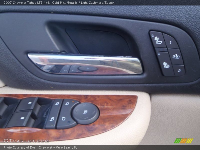 Gold Mist Metallic / Light Cashmere/Ebony 2007 Chevrolet Tahoe LTZ 4x4