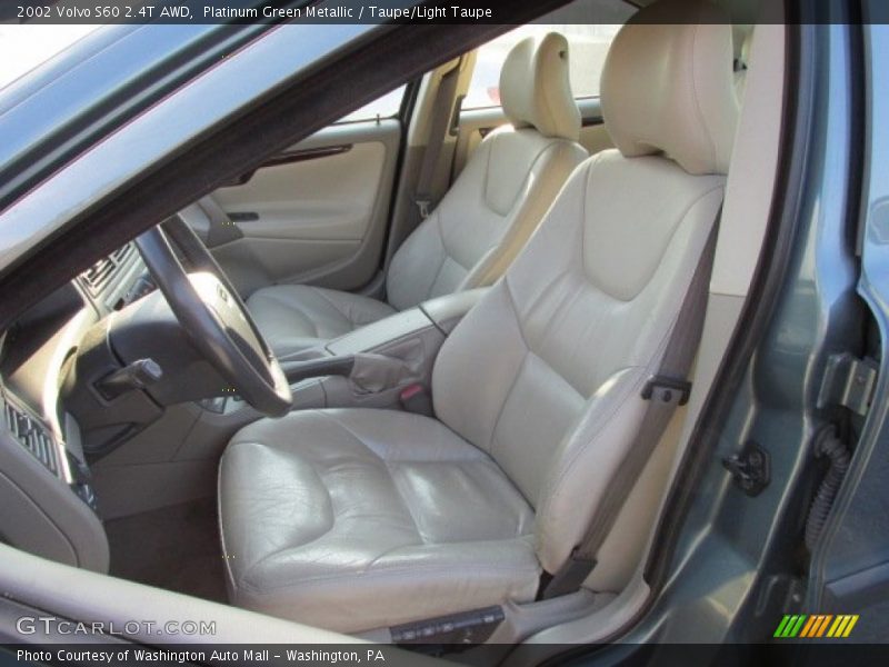 Platinum Green Metallic / Taupe/Light Taupe 2002 Volvo S60 2.4T AWD
