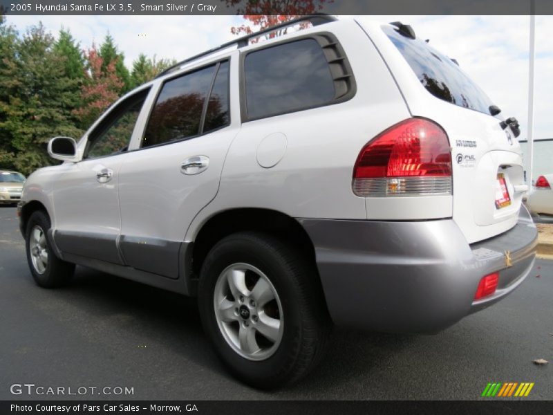 Smart Silver / Gray 2005 Hyundai Santa Fe LX 3.5