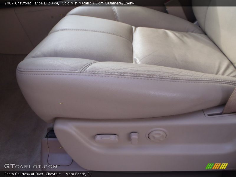 Gold Mist Metallic / Light Cashmere/Ebony 2007 Chevrolet Tahoe LTZ 4x4