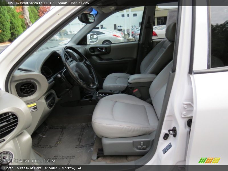 Smart Silver / Gray 2005 Hyundai Santa Fe LX 3.5