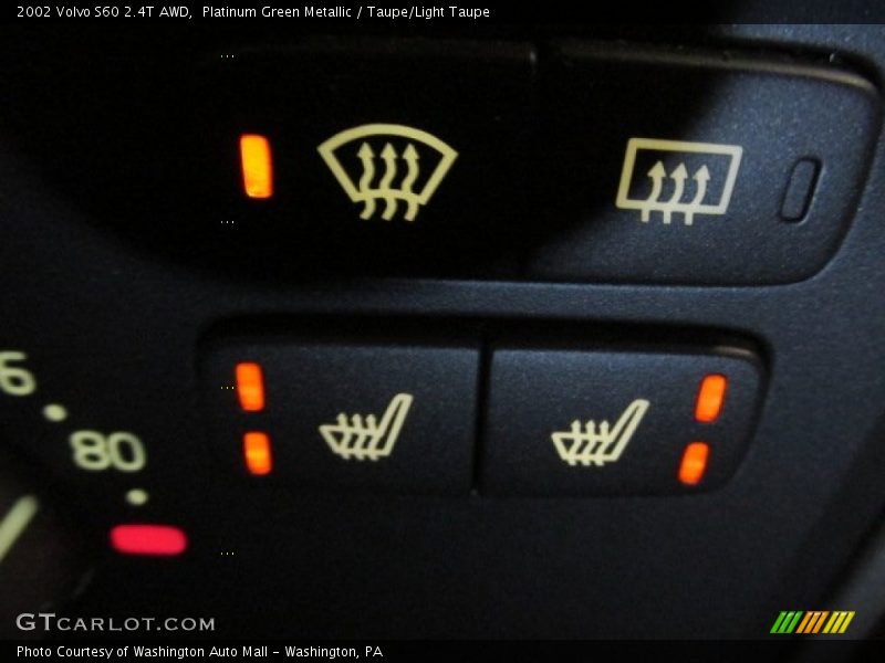 Platinum Green Metallic / Taupe/Light Taupe 2002 Volvo S60 2.4T AWD