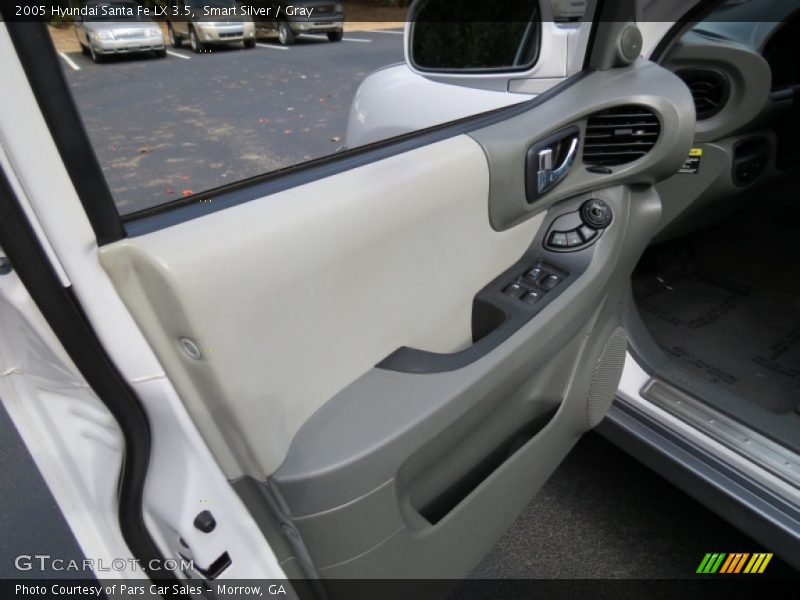 Smart Silver / Gray 2005 Hyundai Santa Fe LX 3.5