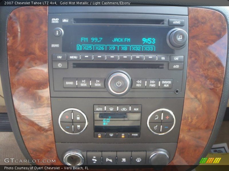 Gold Mist Metallic / Light Cashmere/Ebony 2007 Chevrolet Tahoe LTZ 4x4