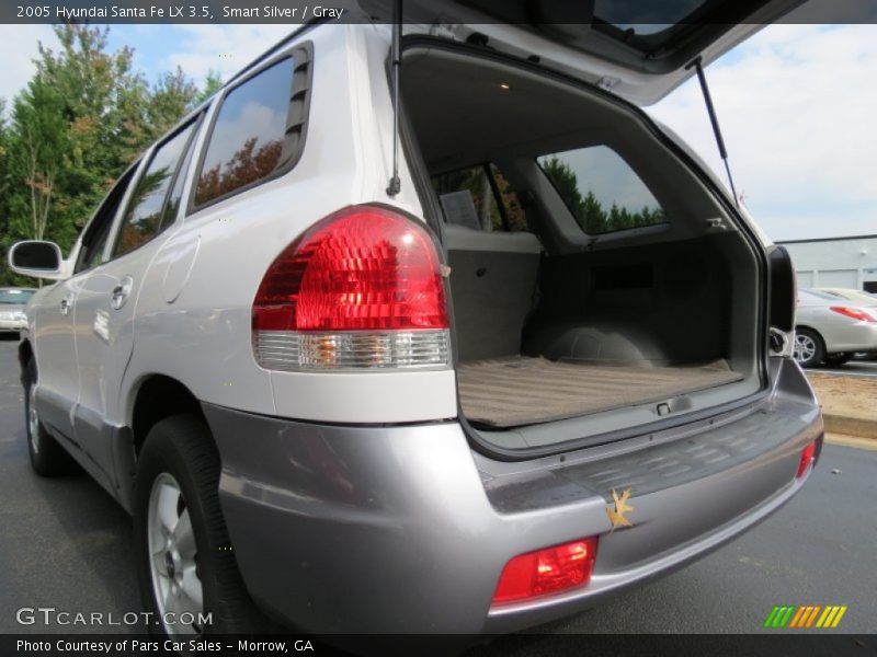 Smart Silver / Gray 2005 Hyundai Santa Fe LX 3.5