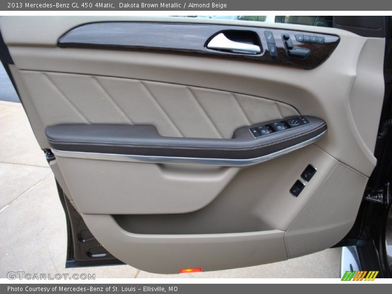 Dakota Brown Metallic / Almond Beige 2013 Mercedes-Benz GL 450 4Matic