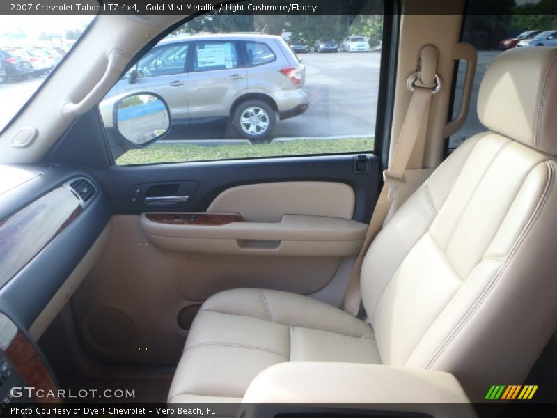Gold Mist Metallic / Light Cashmere/Ebony 2007 Chevrolet Tahoe LTZ 4x4